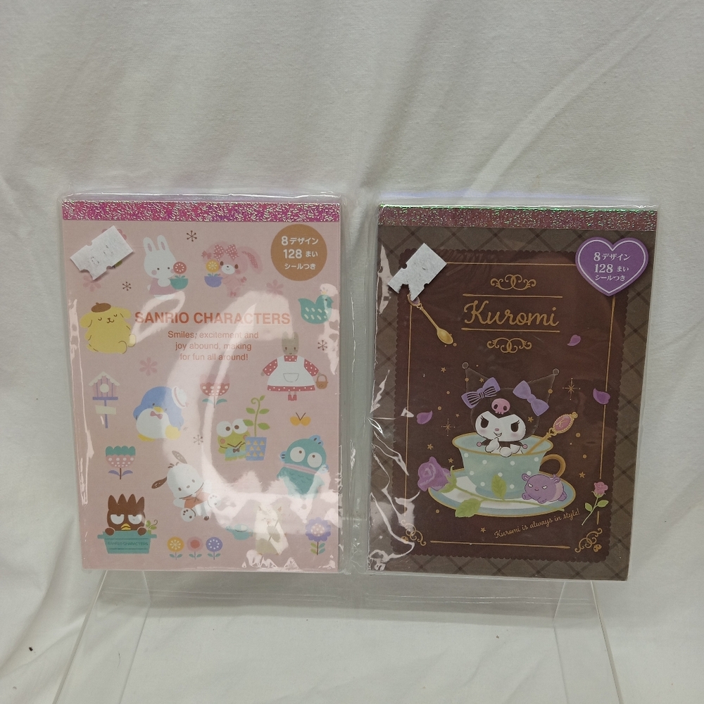 Sanrio characters notepad lot